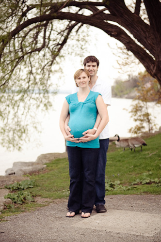 Coling and Hillary Maternity Shoot Burlington Ontario